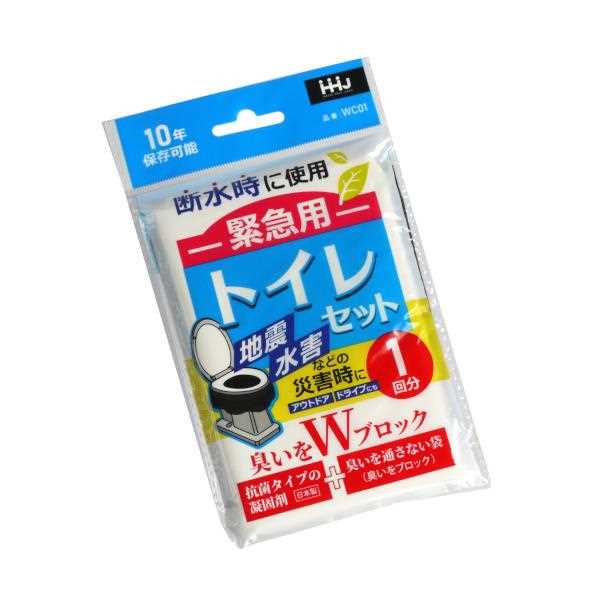 緊急用トイレセット 1回分 (100円シ