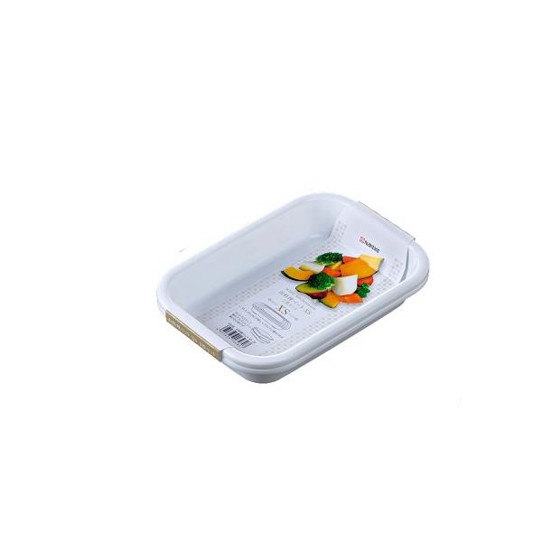 お料理バット ホワイト XSサイズ(17.7×12.4×高さ3.3cm) 2個入 (100円ショップ 100円均一 100均一 100均)