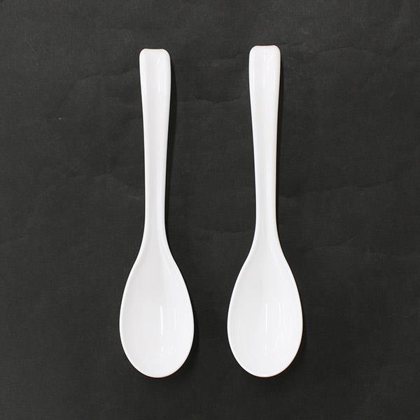 レンゲスプーン 18cm 2本入 (100円ショップ 100円均一 100均一 100均)