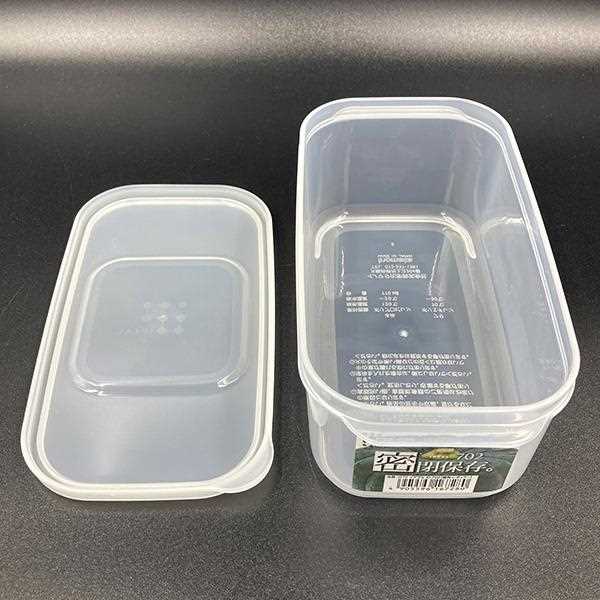 保存容器 イデアル702 細角 レギュラー 容量770ml (100円ショップ 100円均一 100均一 100均)