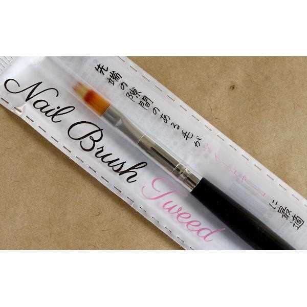 ツイードネイルブラシ 15cm (100円ショップ 100円均一 100均一 100均)