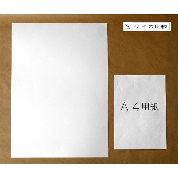 工作用紙 無地 45×31.8cm 3枚入 (100円ショップ 100円均一 100均一 100均)