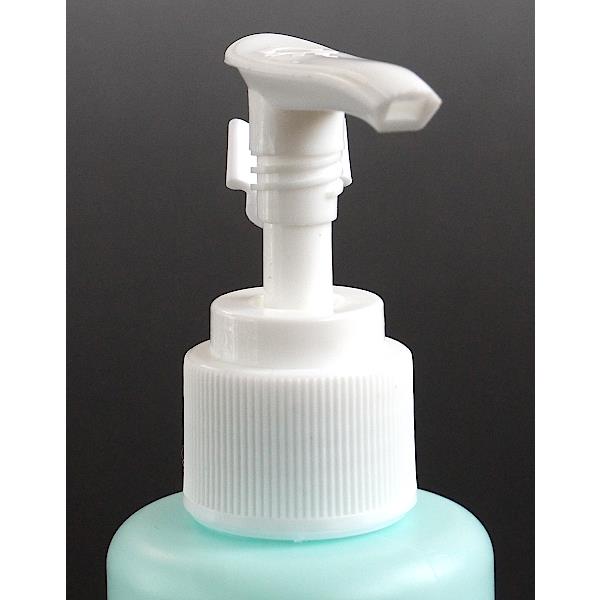 ポンプボトル ビューティーポンプ ストッパー付 容量200ml ［色指定不可］ (100円ショップ 100円均一 100均一 100均)