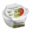 楽天100円雑貨＆日用品卸-BABABA野菜水切り器 ホワイト ラージ（容量3L）