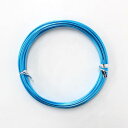 アルミ針金 ブルー 直径2.0mm×4m (100円ショップ 100円均一 100均一 100均)