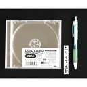 CD/DVD/BD用ケース 10mmジュエルケース 2枚入 (100円ショップ 100円均一 100均一 100均)