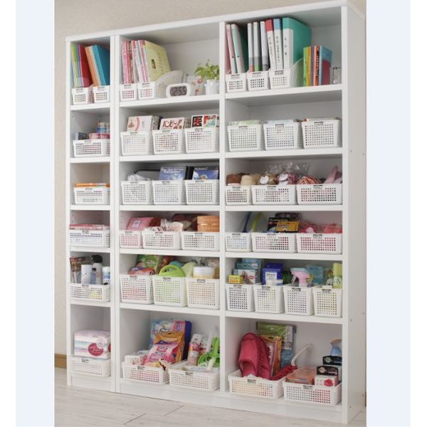 ファイルスタンド A4サイズ収納可 10．4×27×高さ17．8cm ホワイト (100円ショップ 100円均一 100均一 100均)