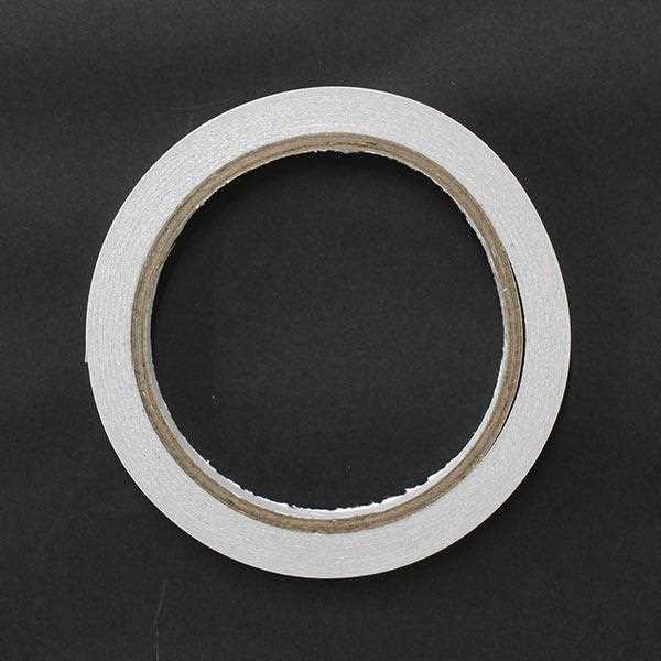 手で切れる両面テープ 1cm×長さ15m (100円ショップ 100円均一 100均一 100均)