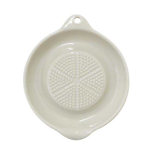 陶器やくみおろし 11.5×9.6cm (100円ショップ 100円均一 100均一 100均)