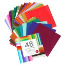 48色おりがみ 15×15cm 48枚入 (100円ショップ 100円均一 100均一 100均)