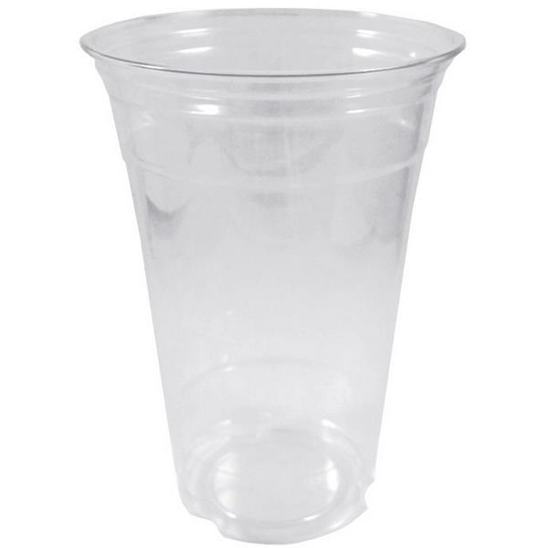 クリアカップ 容量600ml 5個入 (100円ショップ 100円均一 100均一 100均)