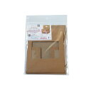 窓付きギフトボックス 袋付 Mサイズ(10.5×15×高さ4cm) (100円ショップ 100円均一 100均一 100均)