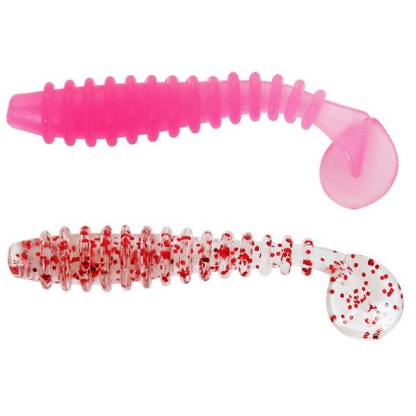 シャッドテールワーム 4cm 10個入 ［色指定不可］ (100円ショップ 100円均一 100均一 100均)