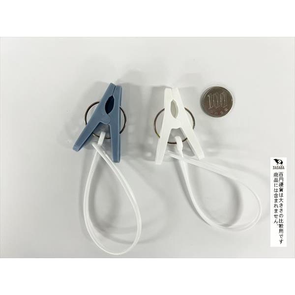 ツバメピンチ ヒモ付 LT 10個入 (100円ショップ 100円均一 100均一 100均)