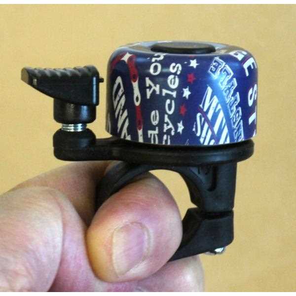 ワンタッチベル VINTAGE 3.5×5.2×5cm ［色柄指定不可］ (100円ショップ 100円均一 100均一 100均)