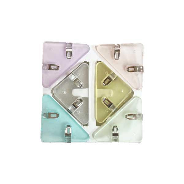 コーナークリップ 6個入 (100円ショップ 100円均一 100均一 100均)