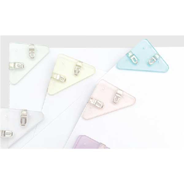 コーナークリップ 6個入 (100円ショップ 100円均一 100均一 100均)