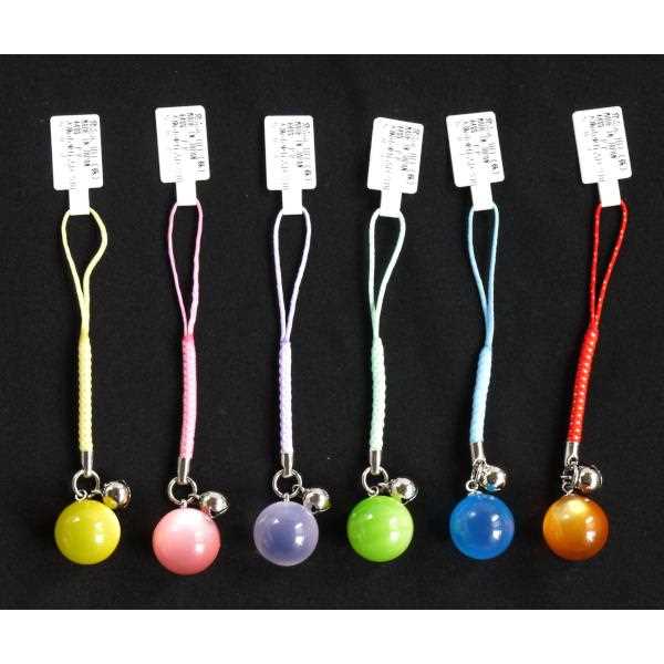 カラフル根付キャッツ ［色指定不可］ (100円ショップ 100円均一 100均一 100均)