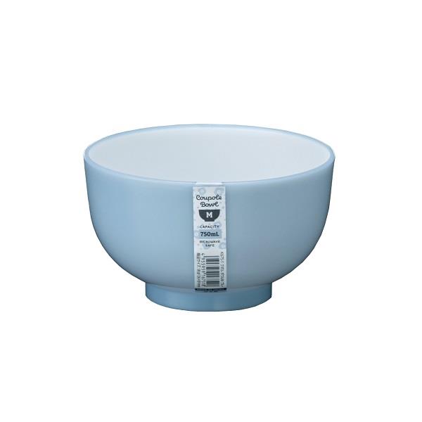ボウル皿 クポル ブルー M(容量750ml) (100円ショップ 100円均一 100均一 100均)