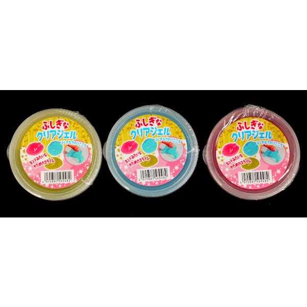 不思議なクリアジェル 80g ［色指定不可］ (100円ショップ 100円均一 100均一 100均)