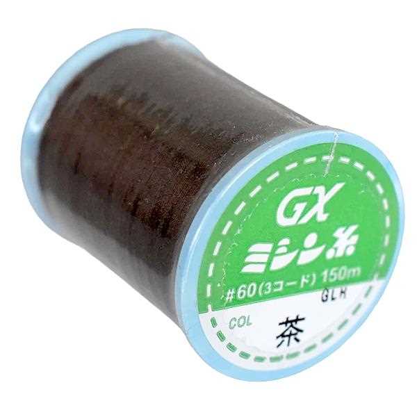 GXミシン糸 茶 60番 150m (100円ショッ