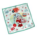 ミニハンカチタオル 初音ミク ダイナー柄 20×20cm ［色柄指定不可］ (100円ショップ 100円均一 100均一 100均)