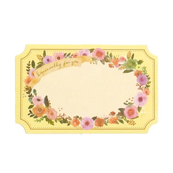 フレークシール フラワー 30枚入 (100円ショップ 100円均一 100均一 100均)