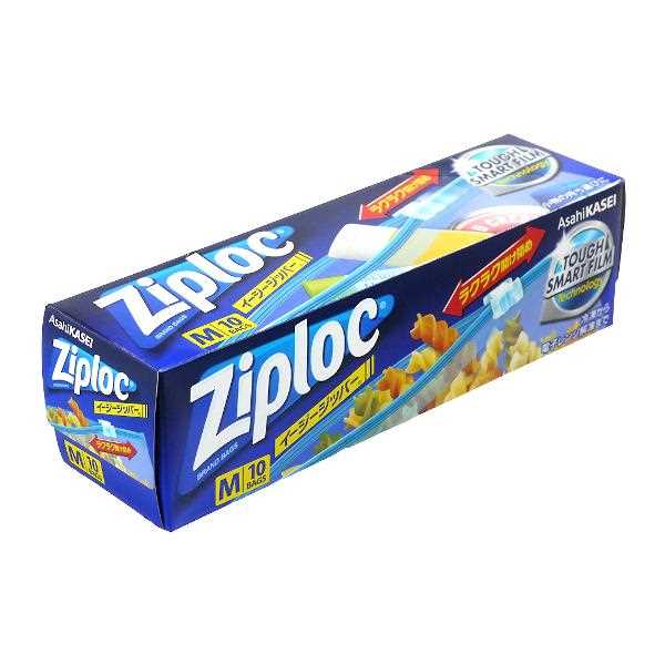 ジップロック イージージッパー Mサイズ 10枚入