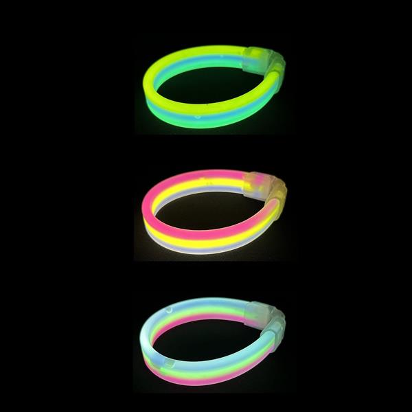 グローイング3連ブレスレット ［色指定不可］ (100円ショップ 100円均一 100均一 100均)