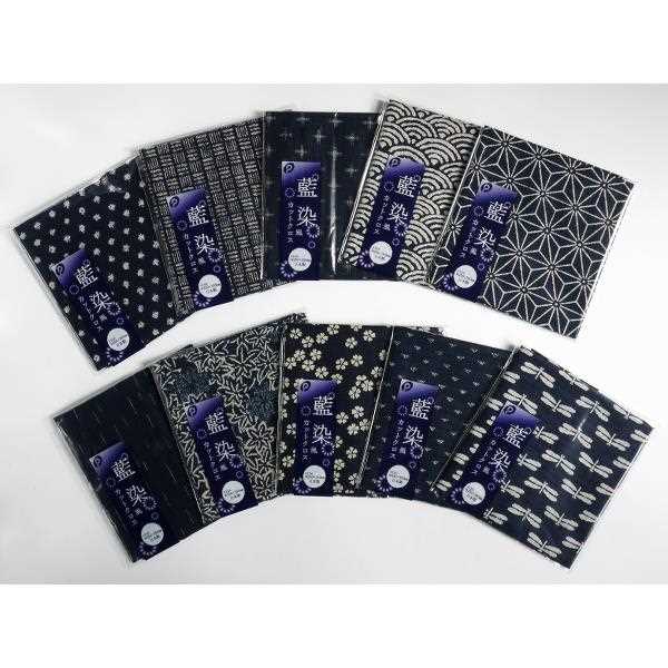 藍染風カットクロス 25×35cm ［色柄指定不可］ (100円ショップ 100円均一 100均一 100均)
