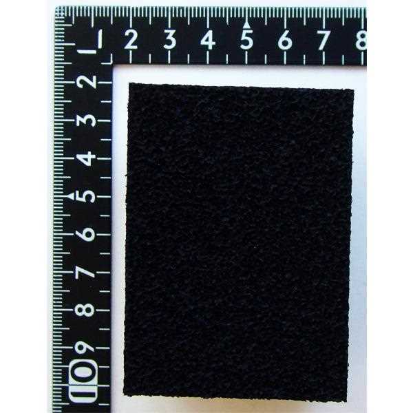 スエード・ヌバック・ベロア起毛革靴用2WAYスポンジ 5×7×4.5cm (100円ショップ 100円均一 100均一 100均)