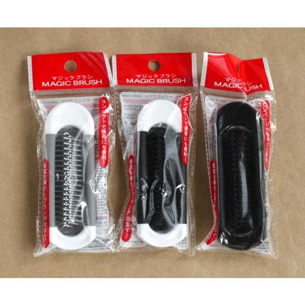 ヘアブラシ マジックブラシ 11.5cm ［色指定不可］ (100円ショップ 100円均一 100均一 100均)