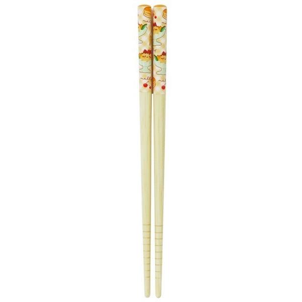 おこさま竹箸 スイーツアニマル 16.5cm 2膳入 (100円ショップ 100円均一 100均一 100均)