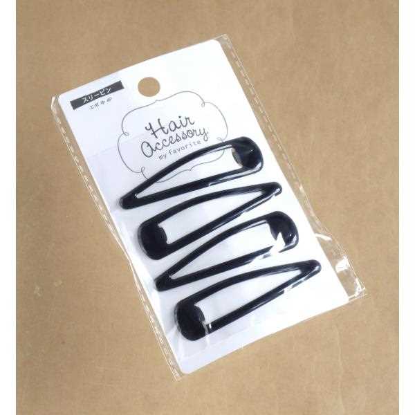 スリーピン エポ 中(7cm) 4本入 ［色指定不可］ (100円ショップ 100円均一 100均一 100均)