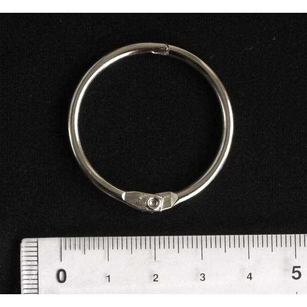 カードリング 3.2cm 6個入 (100円ショップ 100円均一 100均一 100均)