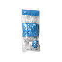 プラスチッククリアスプーン 16cm 10本入 (100円ショップ 100円均一 100均一 100均)
