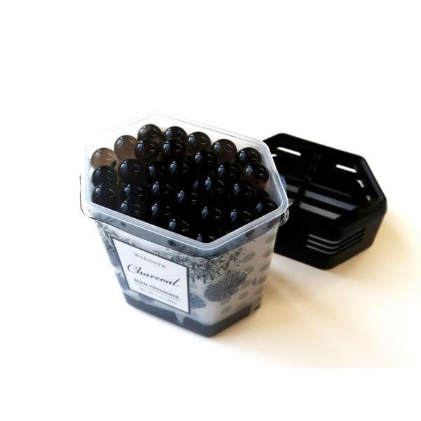 消臭ビーズ アットショウシュウ 無香×炭 200g (100円ショップ 100円均一 100均一 100均)