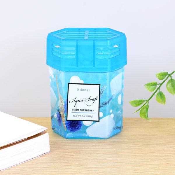 消臭ビーズ アットショウシュウ アクアソープの香り 200g (100円ショップ 100円均一 100均一 100均)