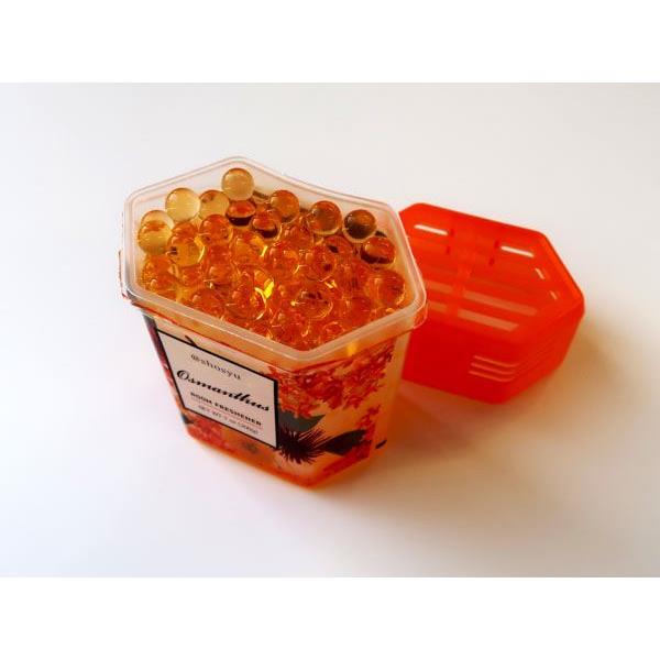 消臭ビーズ アットショウシュウ キンモクセイの香り 200g (100円ショップ 100円均一 100均一 100均)