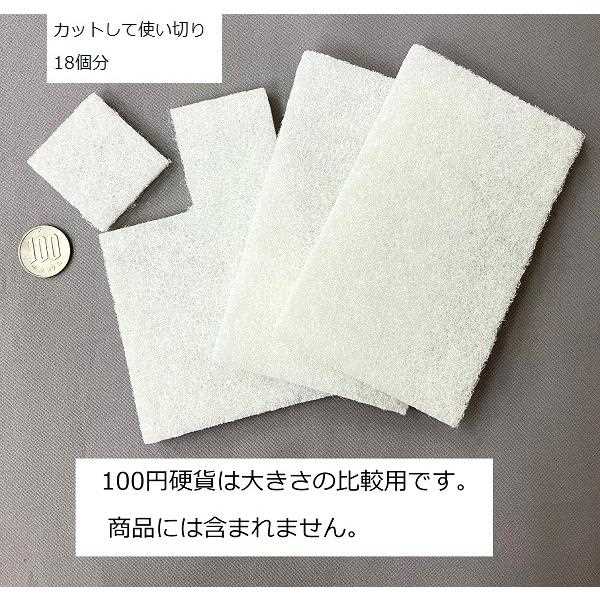 洗剤付き泡立つ不織布クリーナー 3枚入 (100円ショップ 100円均一 100均一 100均)