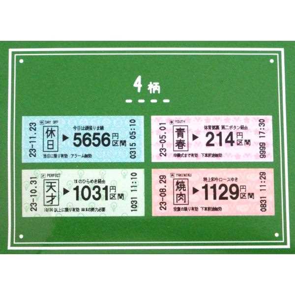 マスキングテープ ミシン目入 切符柄 2.5cm×長さ2m ［色柄指定不可］ (100円ショップ 100円均一 100均一 100均)