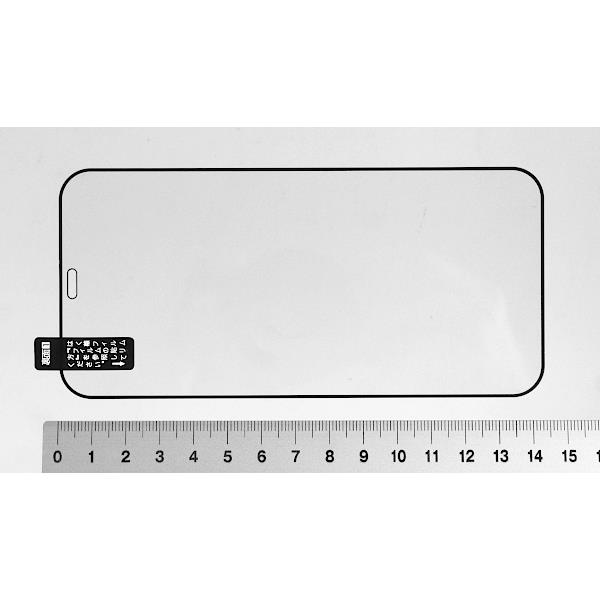 iPhone12/12Pro用全面保護ガラスフィルム (100円ショップ 100円均一 100均一 100均)