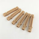 お名前スタンプ用 連結ホルダー 特大 6本入 (100円ショップ 100円均一 100均一 100均)