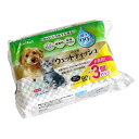 ペット用ウェットティッシュ Furi furi 18×15cm 80枚×3個入
