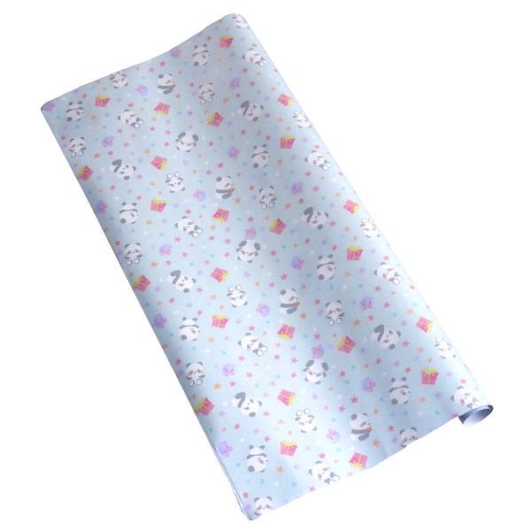 ラッピングペーパー 76.5×53cm 2枚入 ［色柄指定不可］ (100円ショップ 100円均一 100均一 100均)