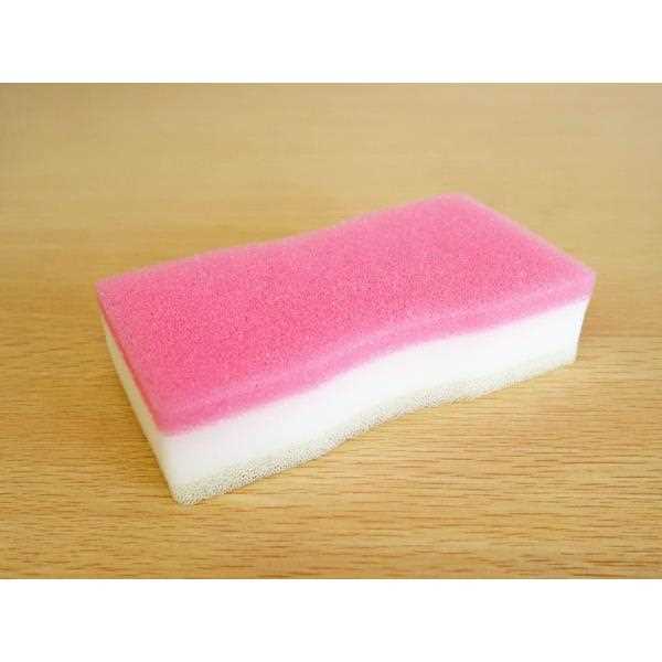 浴槽スポンジ ソフト 16.5×9×4cm (100円ショップ 100円均一 100均一 100均)