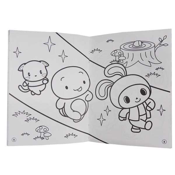 A5ぬりえ まいぜんシスターズ 32ページ (100円ショップ 100円均一 100均一 100均)