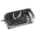 トラベル用クリアポーチ メガネポケット付 8×16×マチ4cm (100円ショップ 100円均一 100均一 100均)(4)