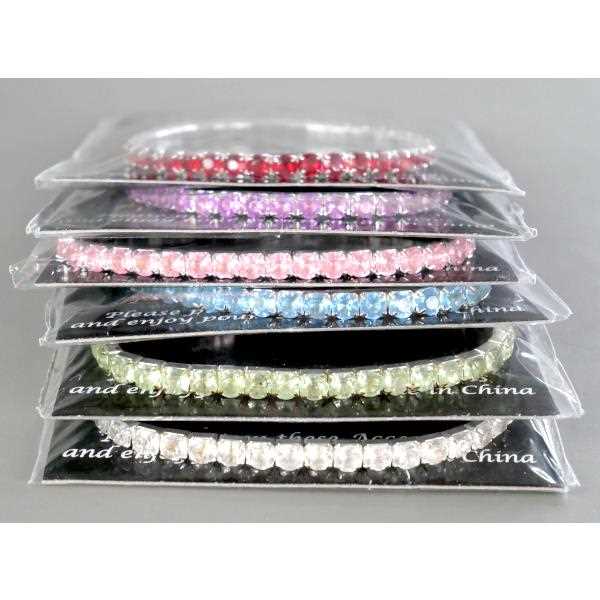 ファッションストーンブレスレット ［色指定不可］ (100円ショップ 100円均一 100均一 100均)