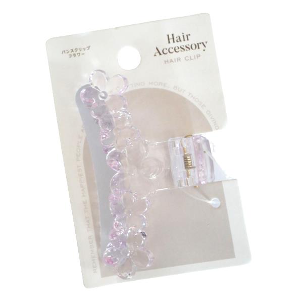 バンスクリップ フラワー ［色指定不可］ (100円ショップ 100円均一 100均一 100均)